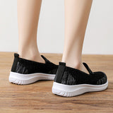 Women Ladies Casual Flat Shoes Comfort Slip-Ons Jogging Walking Sneakers