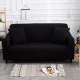 Solid Color Stretch Fit Sofa Cover Recliner Lounge Settee Armchair Loveseat L Shape Couch Slipcover Furniture Protector