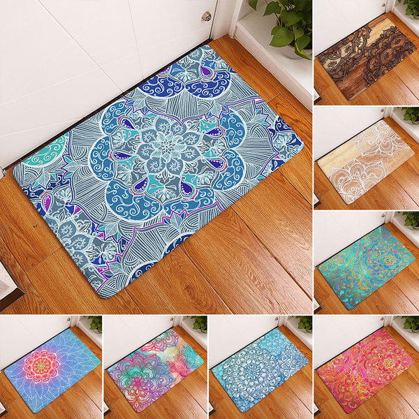 Non Slip Indoor Door Mats Stylish Washable Rugs Bedroom Kitchen Floor Mat Rugs