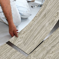 Wooden Wall Floor Planks Floor Tiles- Simple Peel and Stick Application for Kitchen Bathroom Living Room Flooring Materials