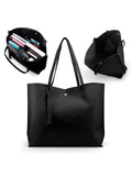 Women PU Leather Handbag Shoulder Bag Office Lady Large Messenger Designer Tote