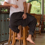 Men's Loose Yoga Pants Wide Leg Workout Casual Sport Trousers Jogger Sweat Loose