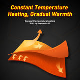 Men's Heated Vest Electric Jacket Coat USB Warm Heating Pad Winter Body Warmer