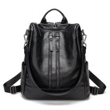 Women Handbag School Backpack Anti-Theft Waterproof Rucksack Zipper Shoulder Bag