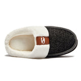 Womens Mens Memory Foam House Slippers Comfort Fleece Lined Indoor Home Shoes