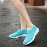 Women Elastic Sock Sneakers Trainers Outdoor Athletic Walking Sport Casual Shoes