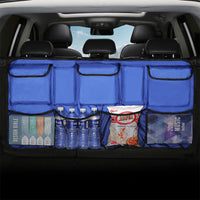 Car Seat Back Organizer Storage Bag Travel Multi Pocket Holder Sack Auto Hanger