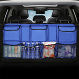 Car Seat Back Organizer Storage Bag Travel Multi Pocket Holder Sack Auto Hanger