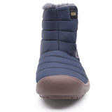 Women Men Winter Ankle Bootie Non-Slip Short Boots Slip On Outdoor Shoes