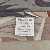 2Pcs Tub Club Chair Cover Elastic Slipcover + Cushion Cover Furniture Protector