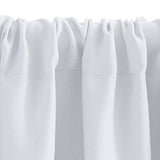 1PC Modern Solid Color Window Curtain Roman Blinds Rod Pocket Valance for Bedroom