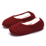 Women's Solid Color Flats Slippers Closed Toe Anti-slip Breathable Casual Shoes