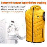 Boys Girls Heated Vest Winter Warmer Electric USB Jacket Heating Coat Waistcoat