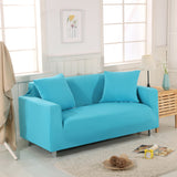 Solid Color Stretch Fit Sofa Cover Recliner Lounge Settee Armchair Loveseat L Shape Couch Slipcover Furniture Protector