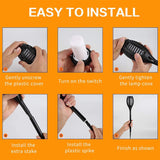 2/4/6Pcs 12LED Flame Solar Torch Light Waterproof Flickering Dancing Garden Lamp