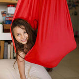Kids Hammock Swing Sensory Yoga Therapy Seat Hanging Cuddle Pilates Aerial Chair