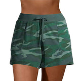 Women Camouflage Quick-drying Shorts Casual Beach Soft Bottoms Sports Drawstring