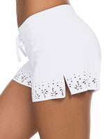 Ladies Swim Shorts Women High Waist Bikini Tankini Bottoms Elastic Waistband Swim Briefs Swimming Pants Beach Shorts Swimwear Swimsuit Beachwear Bathing Suit Swimming Costumes