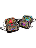 Women Handmade Embroidery Crossbody Bag Handbag Purses Shoulder Bag Phone Holder