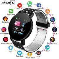 119Plus Smart Watch IP67 Waterproof Bracelet Heart Rate Monitor Fitness Tracker
