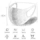 CUH Frabic Face Masks,Soild Color Mouth Covering,Strethable Mouth-muffle,Washable Reusable Mask,Adult Kids Face Cover