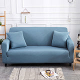Solid Color Stretch Fit Sofa Cover Recliner Lounge Settee Armchair Loveseat L Shape Couch Slipcover Furniture Protector