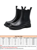 Ankle Chelsea Boots Ladies Pull on Casual Shoes Waterproof Short Rain Boots