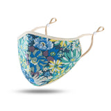 CUH Floral Frabic Face Masks,Adult Woman Man Mouth Covering,Strethable Mouth-muffle,Washable Reusable Mask