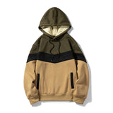 Mens Multicolor Hooded Sweatshirt Long Sleeve Hoodie Sports Pullover Jumper Tops