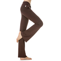 Women Drawstring Comfy Wide Leg Loungewear Pants Casual Loose Flare Bell Bottom Trousers Ladies Full Length Sport Workout Pants