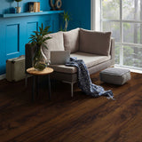 Wooden Wall Floor Planks Floor Tiles- Simple Peel and Stick Application for Kitchen Bathroom Living Room Flooring Materials