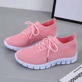 Women's Mesh Walking Sneakers Athletic Running Trainers Breathable Casual Shoes