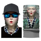 Motorcycle Bicycle Bandana Tube Scarf Neck Gaiter Face Mask Shield Mouth Cover