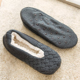 Women's Solid Color Flats Slippers Closed Toe Anti-slip Breathable Casual Shoes