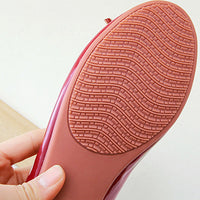 Women's Slip On Flats Shoes Loafers Chunky Heels OL Dress Party Shoes Round Toe