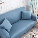 Solid Color Stretch Fit Sofa Cover Recliner Lounge Settee Armchair Loveseat L Shape Couch Slipcover Furniture Protector