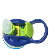 480ml Portable Children Kids Plastic BPA Free Water Bottle With Straw Drinking Cup Sports Bottles Leak Proof