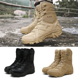 Men Trekking Camping Hiking Climbing Shoes Wear Resistant Military Tactical Boot