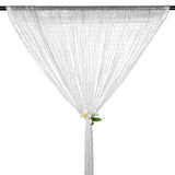 39"x78" String Door Curtain Beads Room Divider Crystal Tassel Fringe Beaded Window Panel