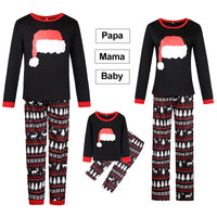 Christmas Family Matching Pajamas Set Santa's Deer Sleepwear for The Family Boys and Girls
