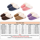Unisex Fur Keep Warm Lined Slippers Mules Non Slip Hard Sole breathable Shoes