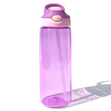 480ml Portable Children Kids Plastic BPA Free Water Bottle With Straw Drinking Cup Sports Bottles Leak Proof