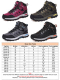 Men's High Top Hiking Shoes Womens Non-Slip Outdoor Climbing Trekking Boots Shoes Size 5-13