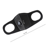 CUH Black Frabic Face Masks With Valve,Adult Woman Man Mouth Covering,Strethable Mouth-muffle,Washable Reusable Mask