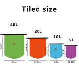 Lightweight Floating Waterproof Dry Bag 5L/10L/20L/40L, Outdoor Keeps Gear Dry Floating Storage Bags for Camping, Boating, Fishing, Surfing, Swimming, Rafting, Beach