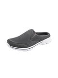 Womens Mens Slip-on Mules Slippers Comfortable Casual Flat Shoes Non-Slip