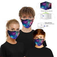 CUH Cloth Face Masks,Printing Masks,Adult Kids Mouth Covering,Woman Man Masks,Strethable Mouth-muffle,Washable Reusable Mask