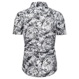 Men Hawaiian Short Sleeve Shirt Shorts Set Casual Beach Holiday Suit Loungewear