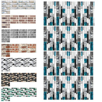 9/27/54 Pcs Mosaic Kitchen Tile Stickers Bathroom Self-Sdhesive Wall Decor Home