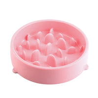 Slow Feeder Dog Bowl Anti Bloat Non Skid Pet Cat Puppy Food Dish Water Feeding